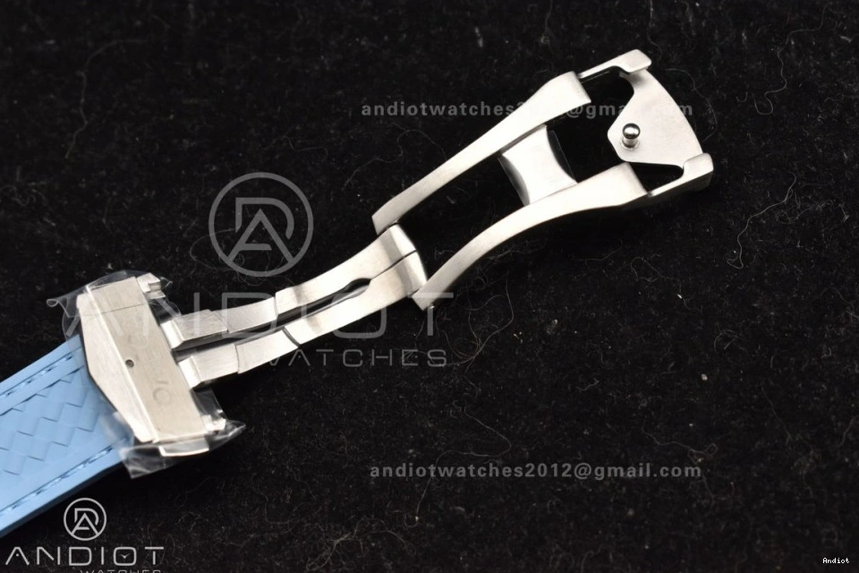 on Dial 43mm A8938 Edition 1:1 Rubber Worldtimer Aqua Terra Blue Best Summer Strap Blue GMT VSF Clone Super 1111